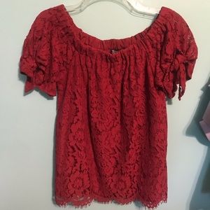 Maroon Blouse